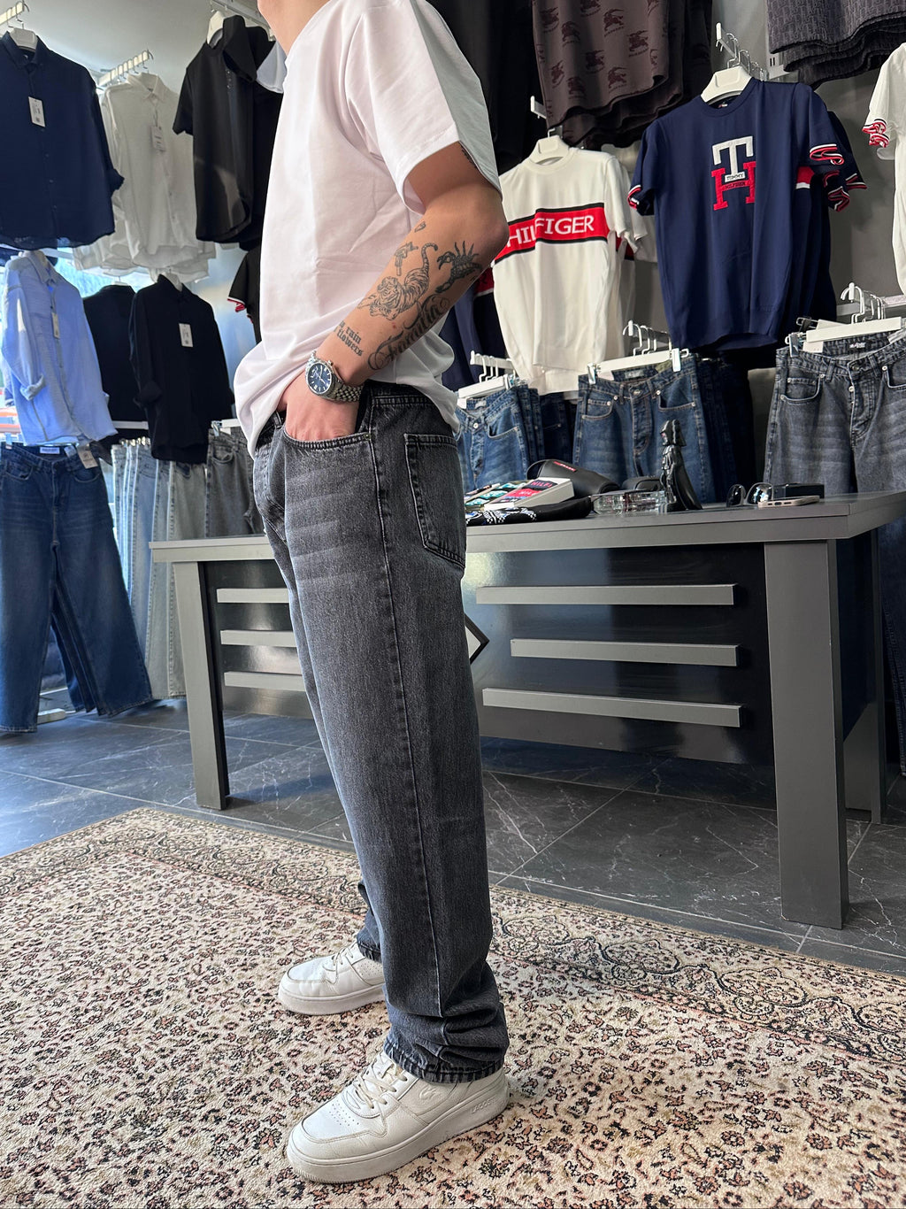 EXPR - BAGGY GRİ JEAN