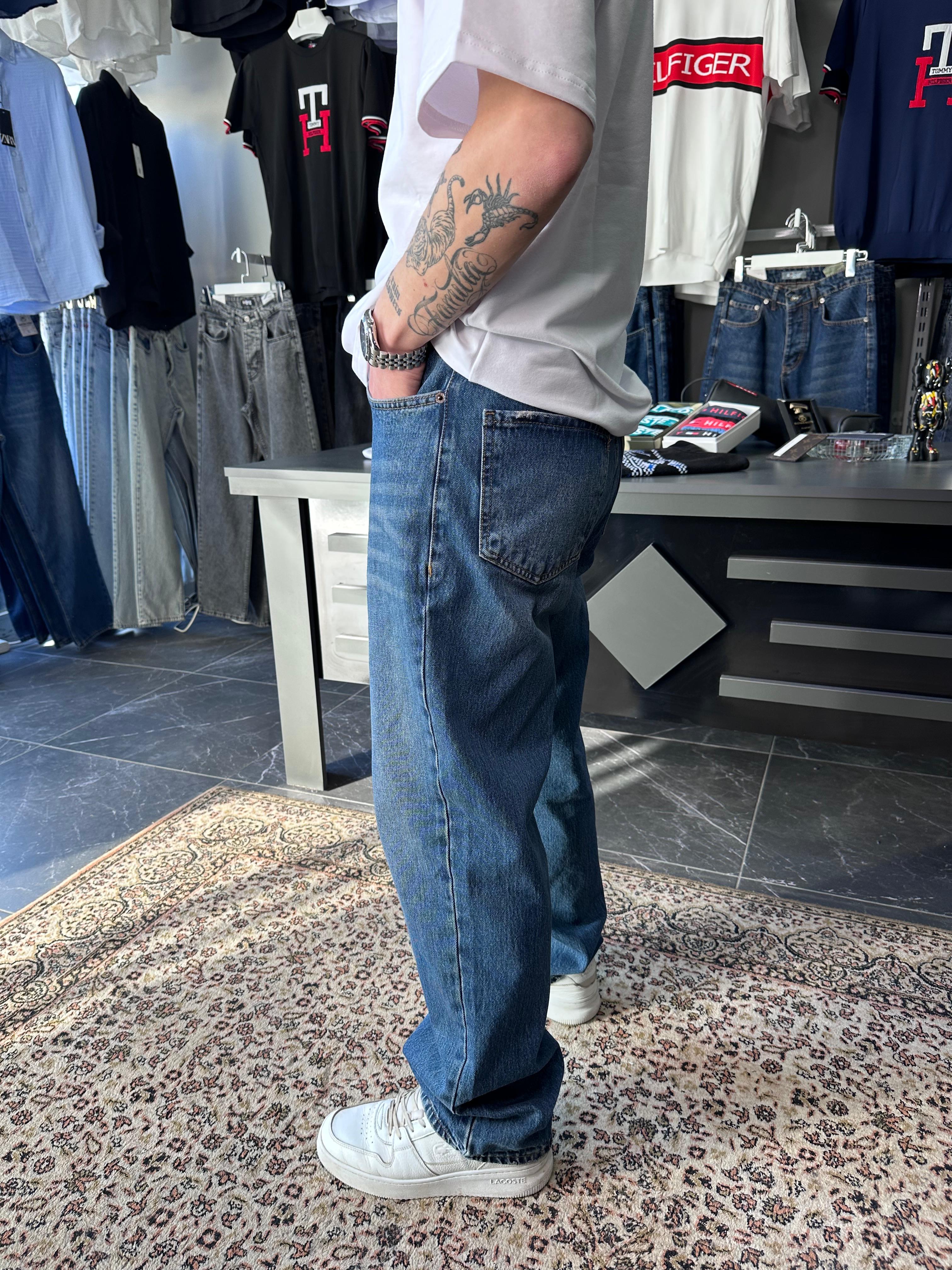MRTMX - BAGGY MAVİ JEAN