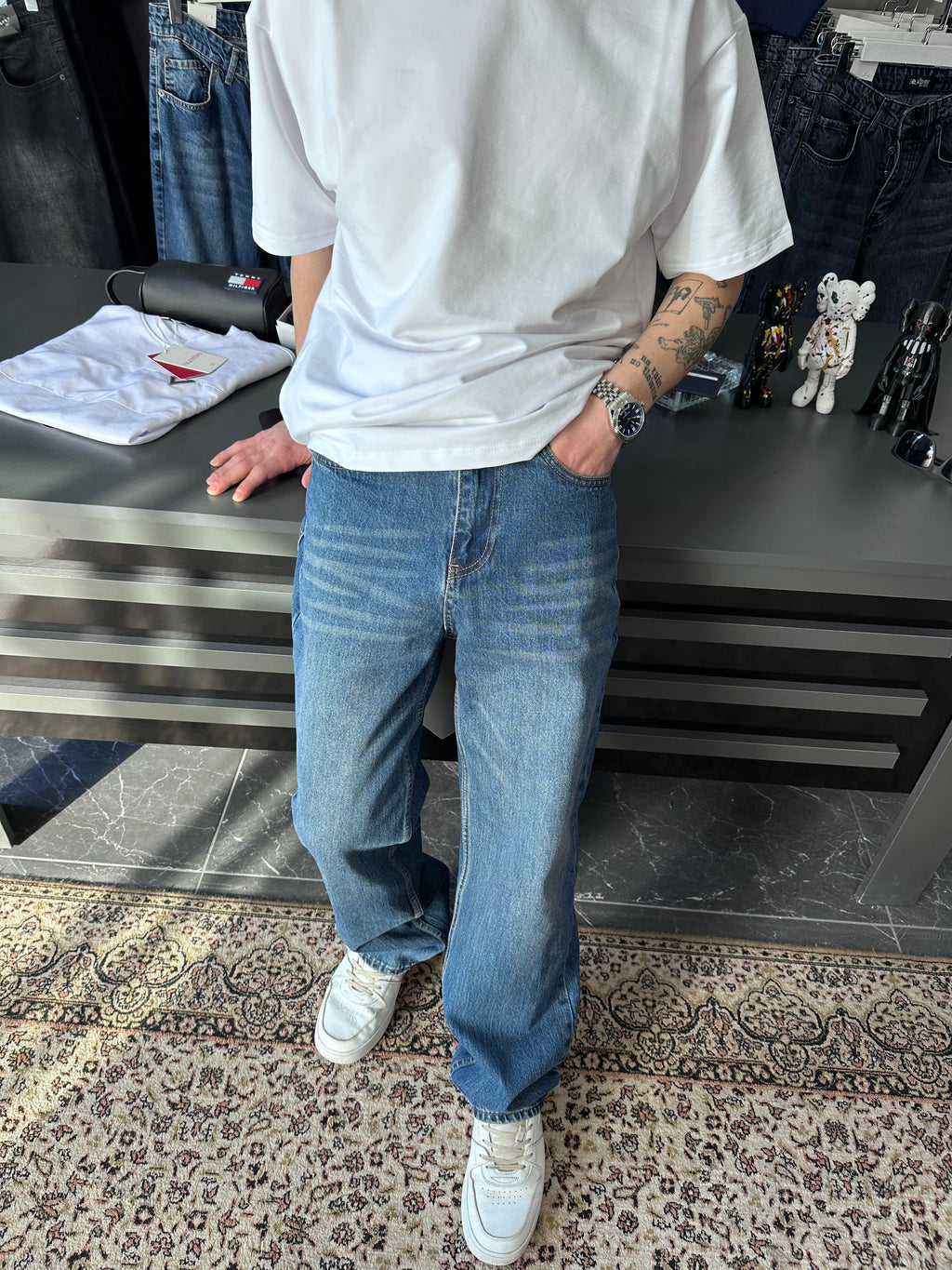MRTMX - BAGGY MAVİ JEAN