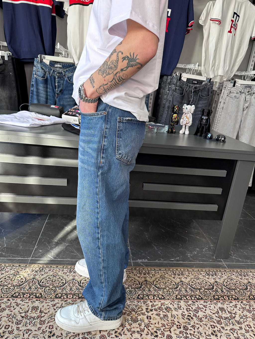 MRTMX - BAGGY MAVİ JEAN