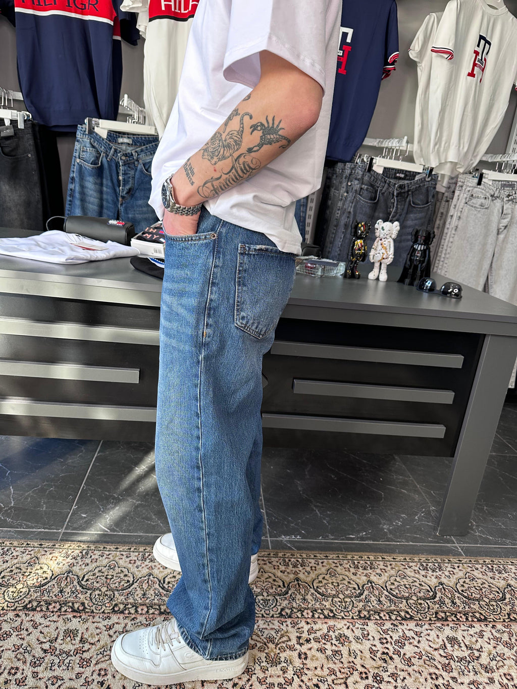 MRTMX - BAGGY MAVİ JEAN
